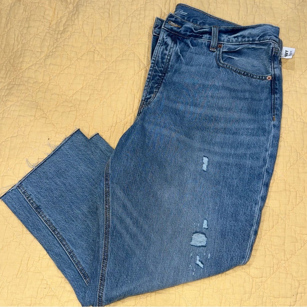 Old Navy High Rise Slouchy Straight Size 18 Womens Jeans NWT
